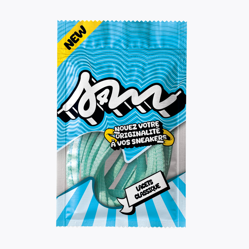 LACETS CLASSIC ROND VERT