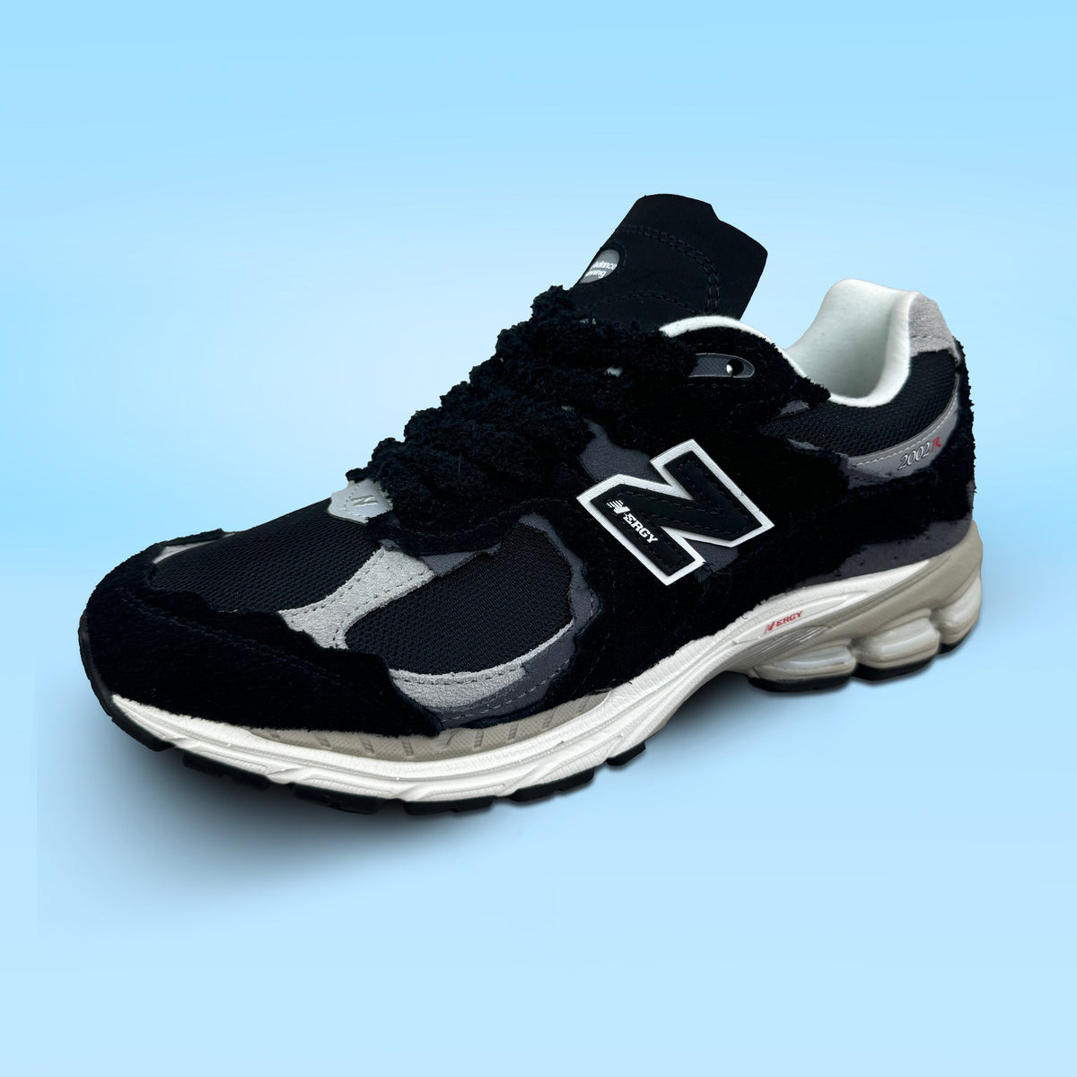 LACETS FLUFFY SLIM NOIR