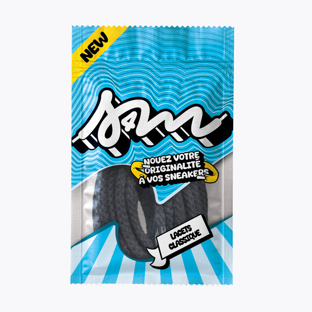 LACETS CORDE NOIR