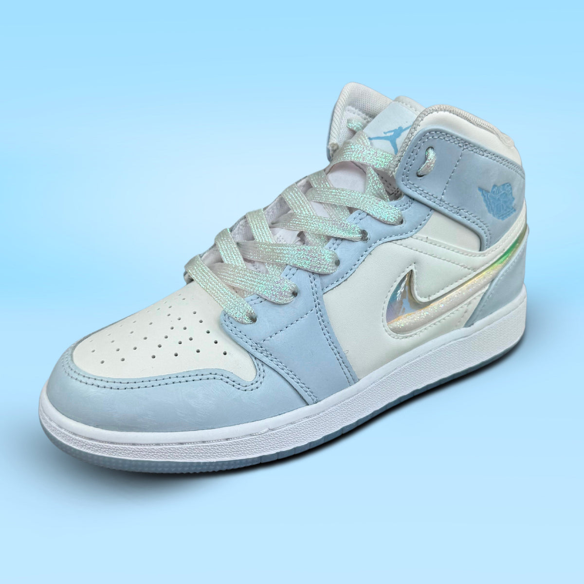 LACETS PAILLETTÉ BLANC