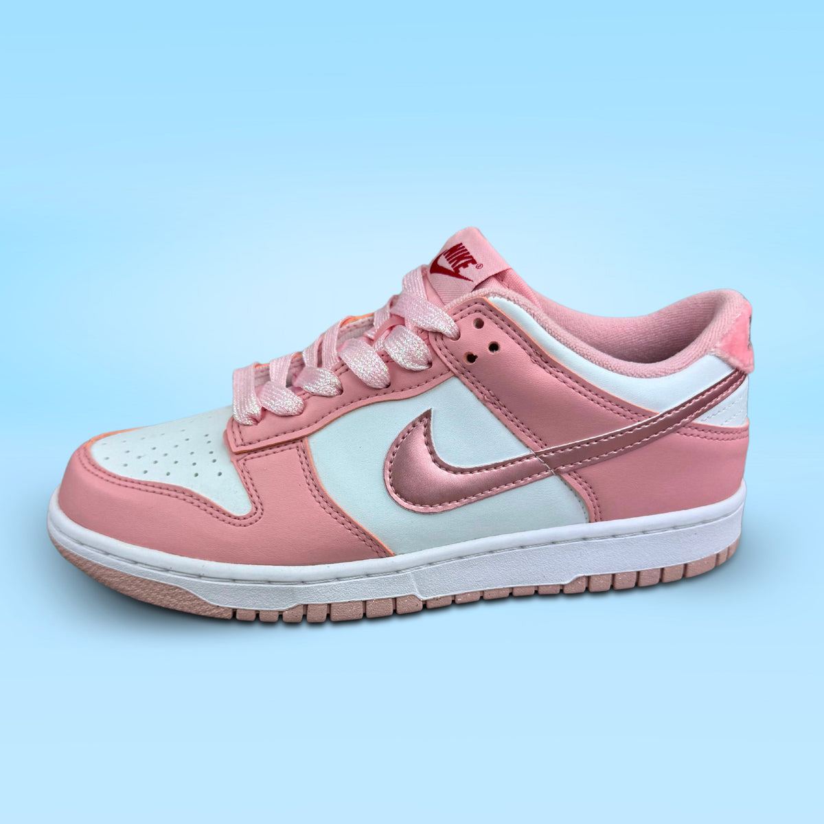 LACETS PAILLETTÉ ROSE PALE