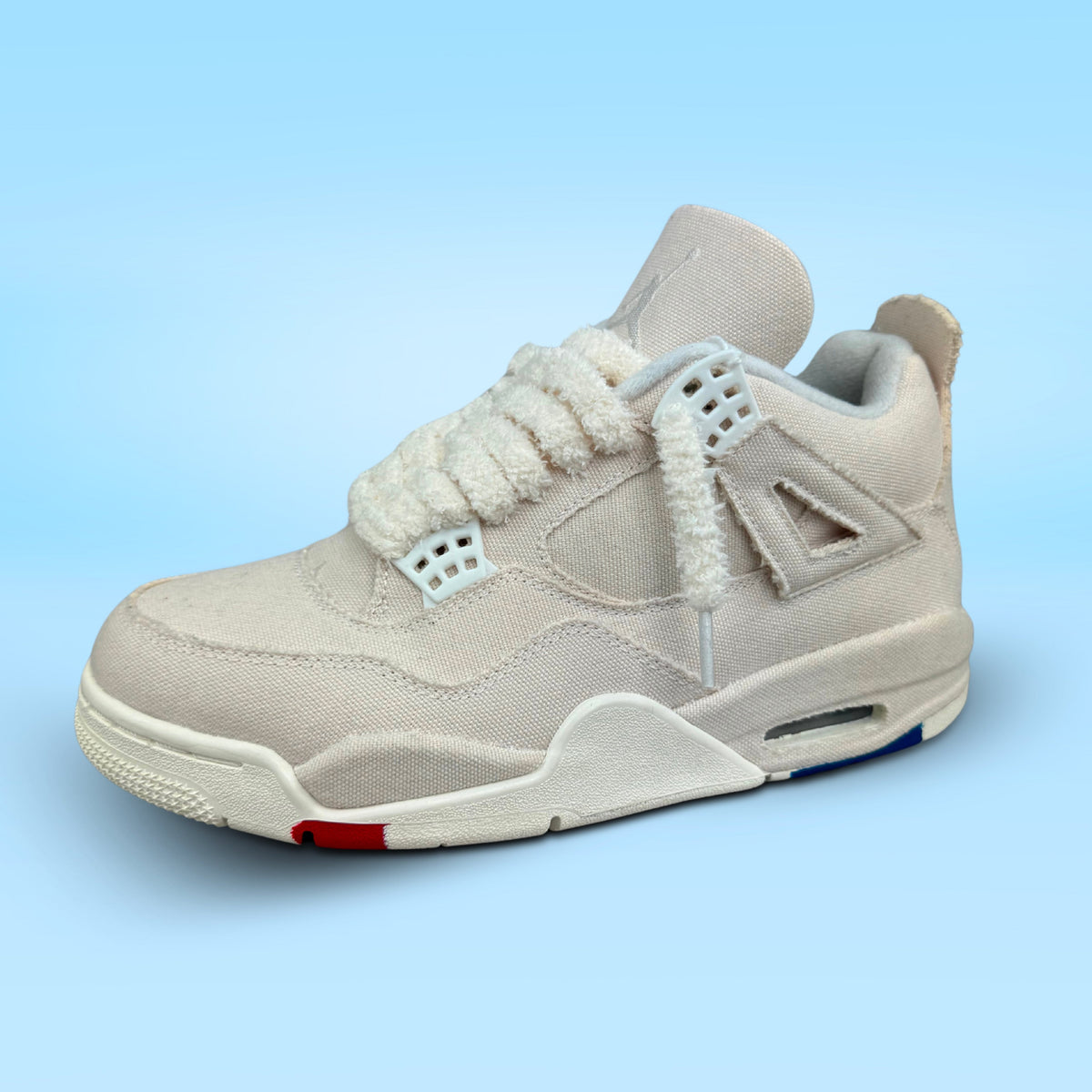 LACETS FLUFFY SLIM BEIGE