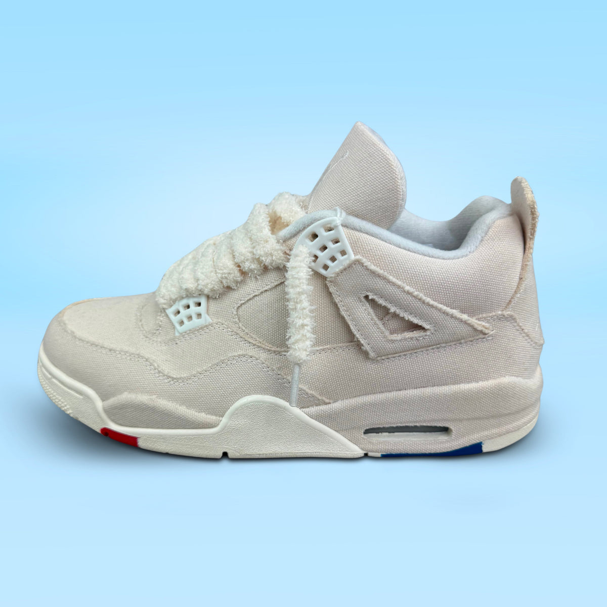 LACETS FLUFFY SLIM BEIGE