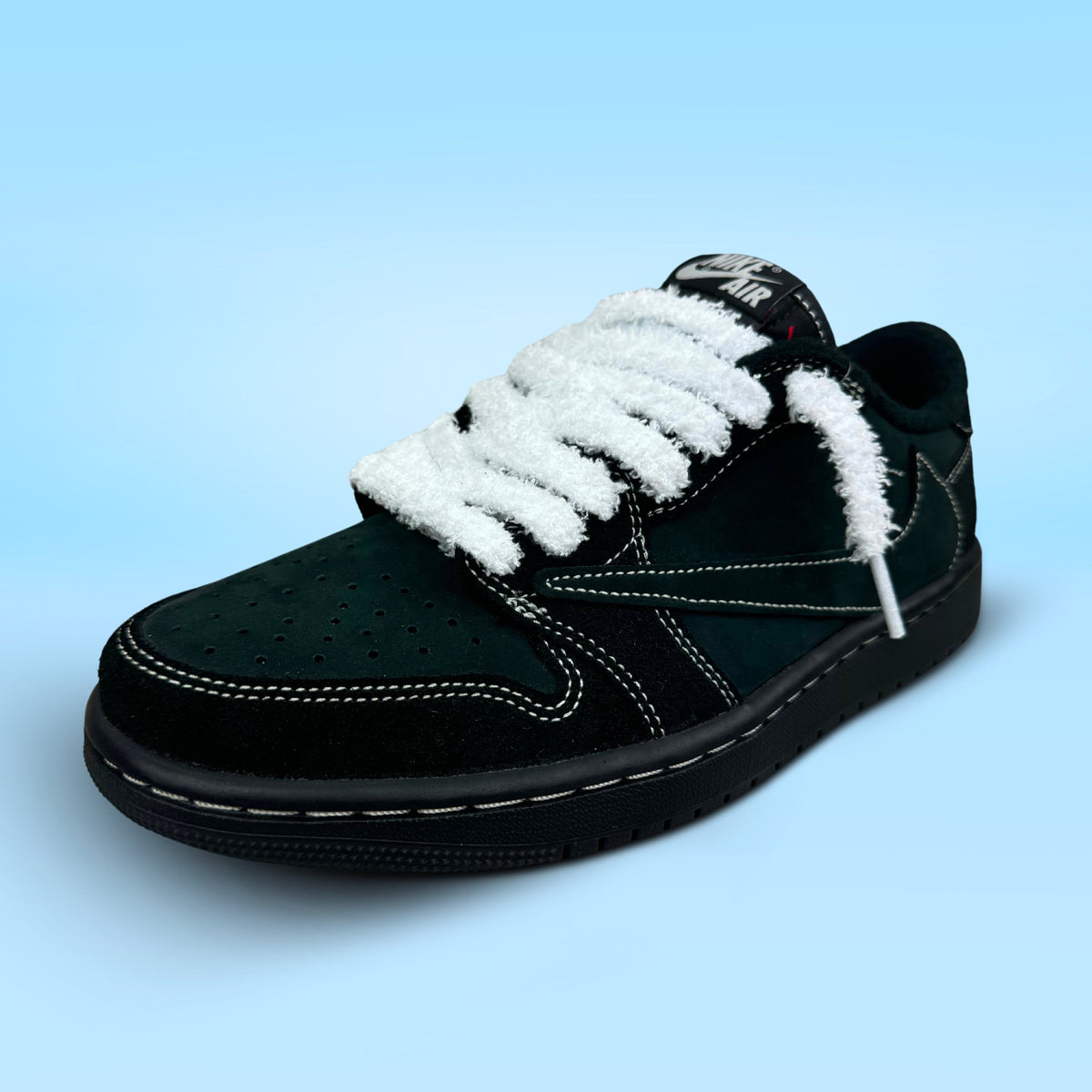 LACETS FLUFFY SLIM BLANC