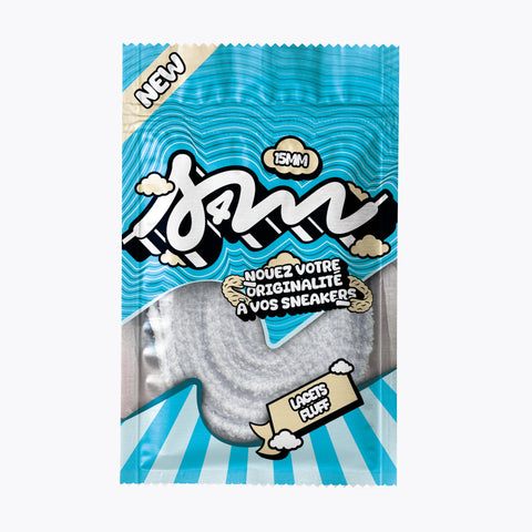 FLUFFY 15MM BLANC