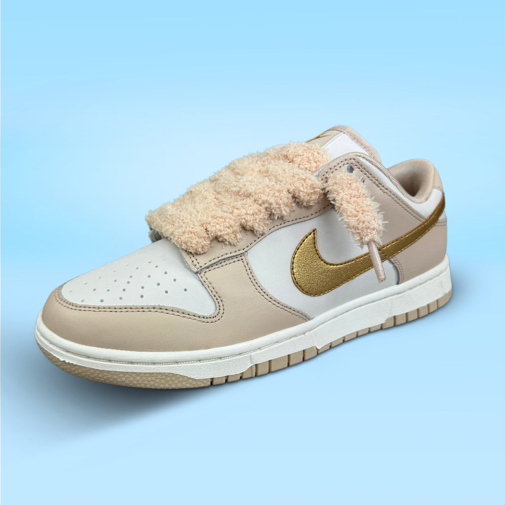 LACETS FLUFFY LARGE BEIGE