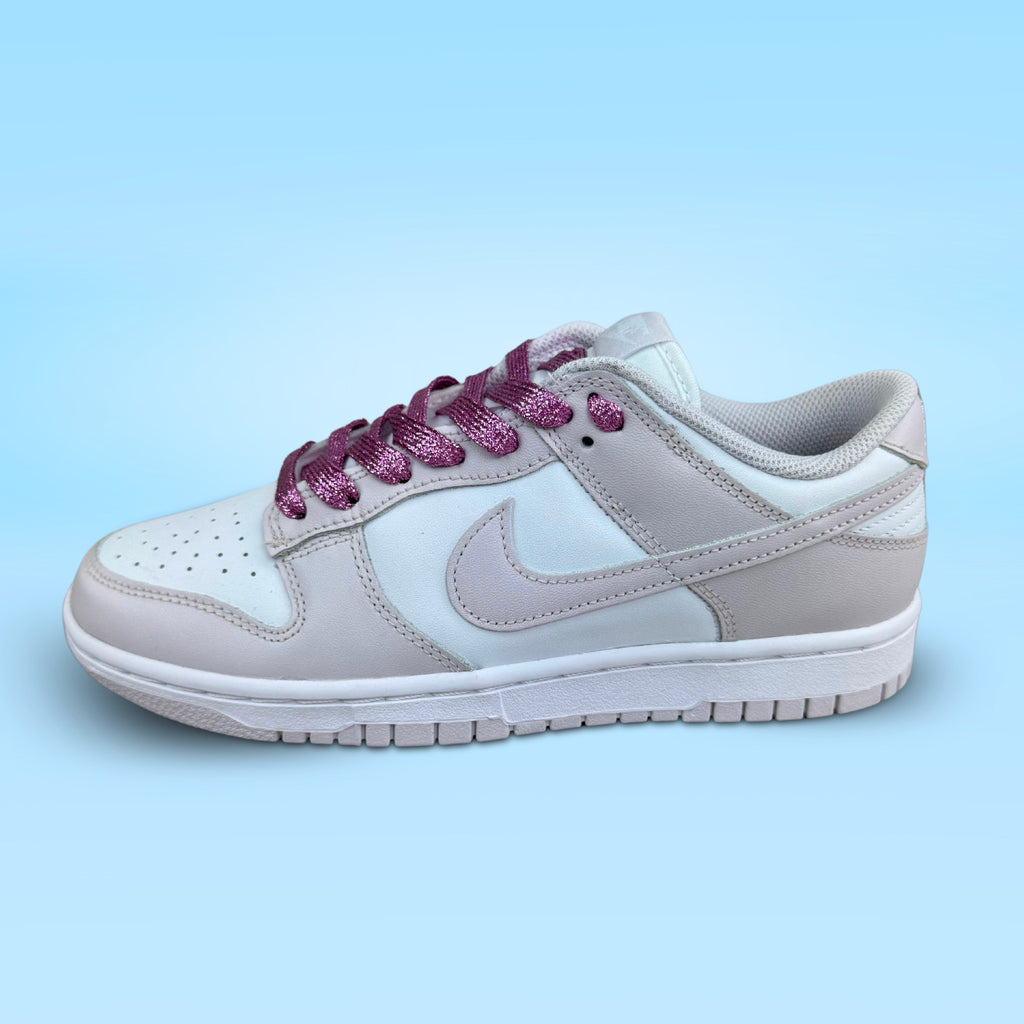 LACETS PAILLETTÉ ROSE