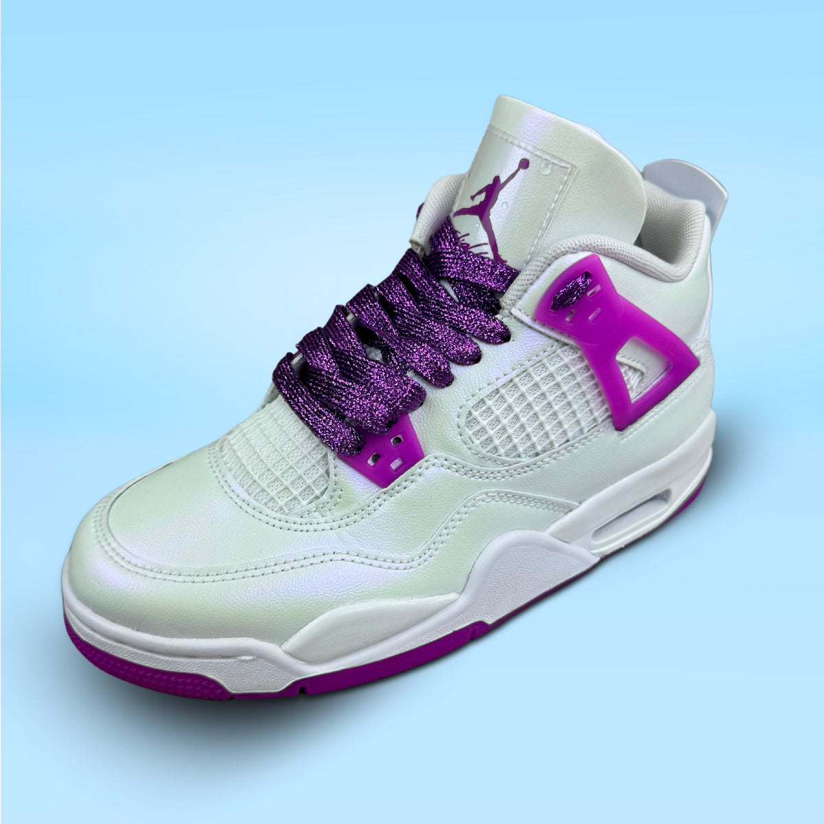 LACETS PAILLETTÉ VIOLET