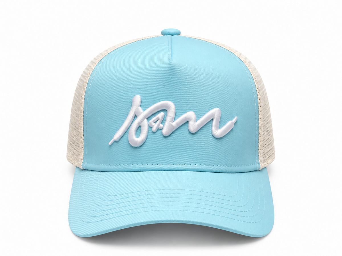 Casquette Never Give Up – Bleu