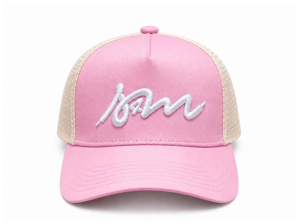 Casquette Never Give Up – Rose