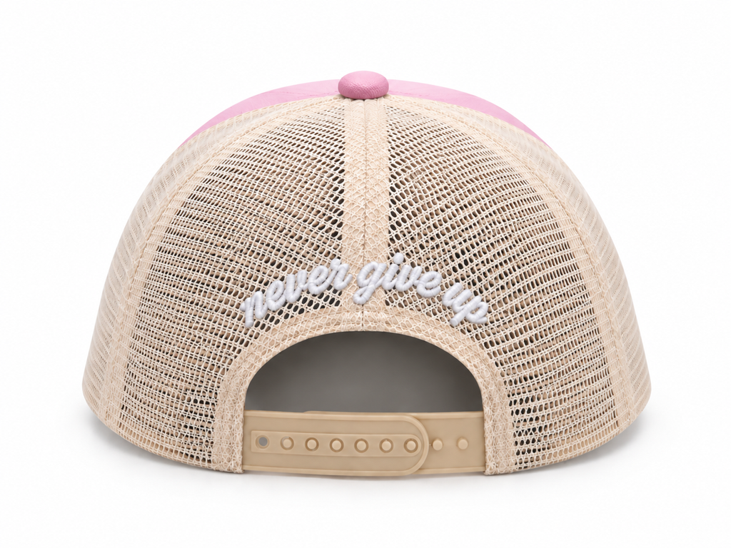Pack Never Give Up Rose — Casquette et Lacets Fluffy