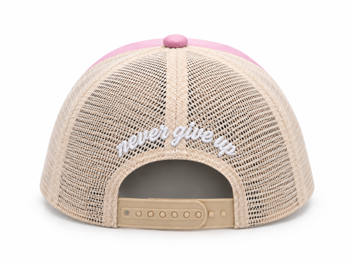 Pack Never Give Up Rose — Casquette et Lacets Fluffy