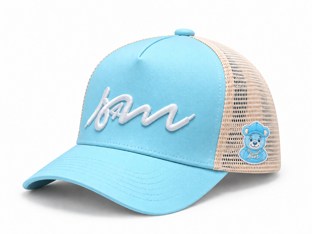 Casquette Never Give Up – Bleu