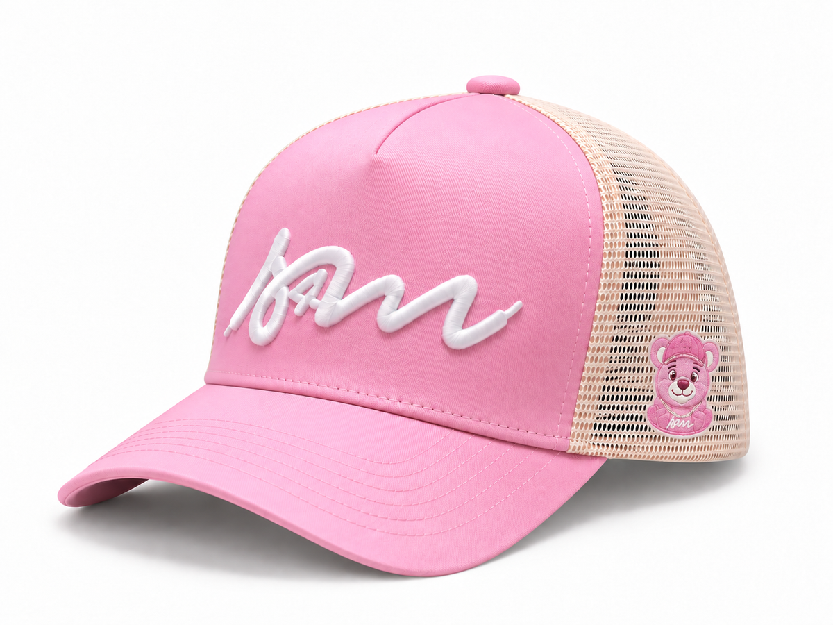 Casquette Never Give Up – Rose