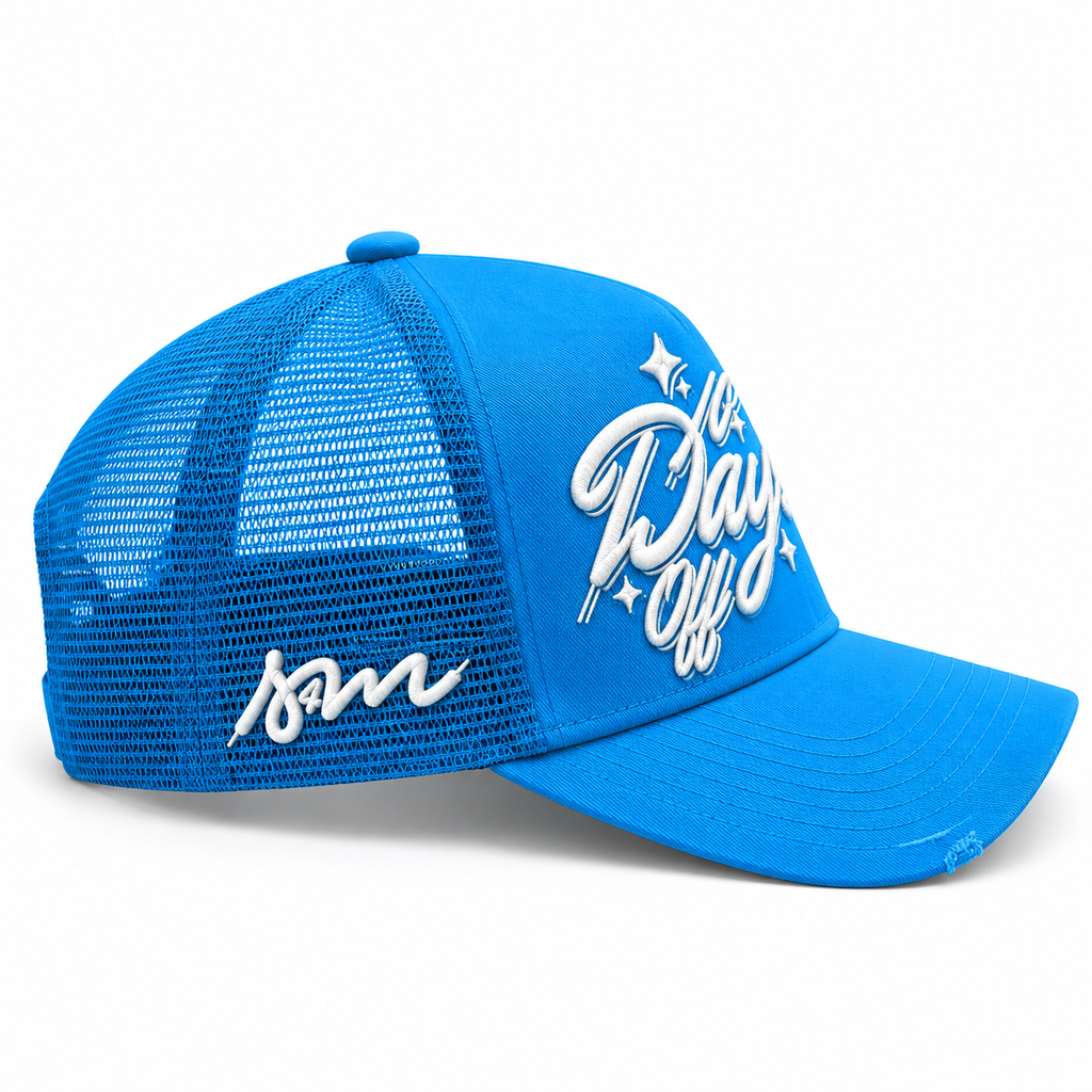 Casquette FRIENDS & FAMILLY bleu