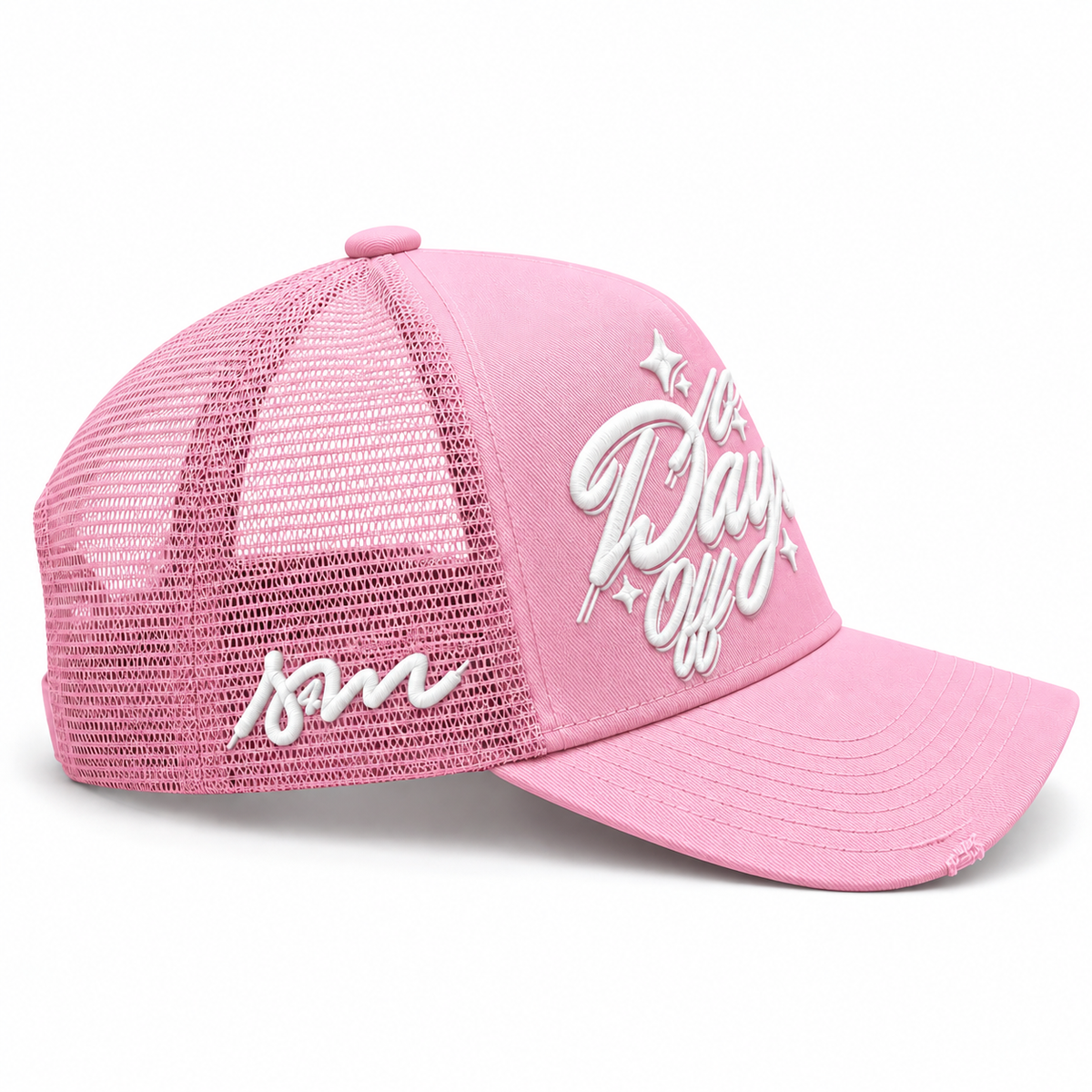 Casquette FRIENDS & FAMILLY rose