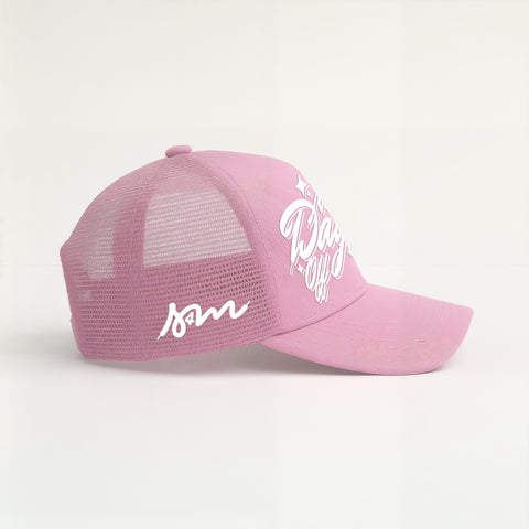 Casquette FRIENDS & FAMILLY rose