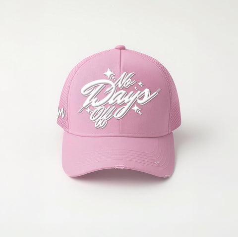 Casquette FRIENDS & FAMILLY rose